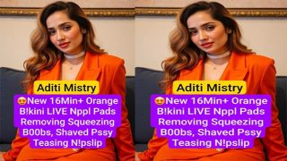 Orange Bikini Aditi Mistry Chudai Viral Fuck MMS